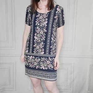 Minkpink Floral Short Sleeve Dress